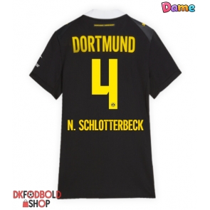Borussia Dortmund Nico Schlotterbeck #4 Udebanetrøje Dame 2026-27 Kort ærmer